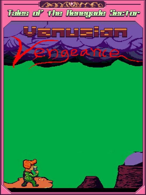 Cover for Venusian Vengeance.