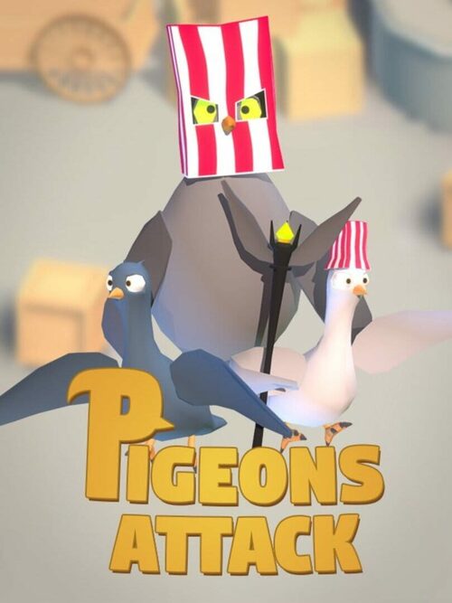 Cover for Pigeons Attack.