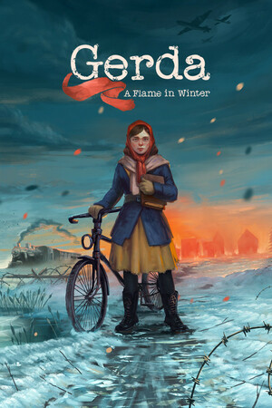 Cover for Gerda: A Flame in Winter.