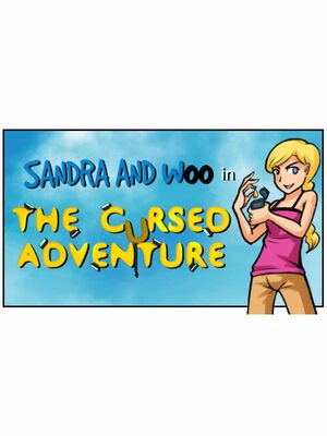 Cover for Sandra and Woo in the Cursed Adventure.