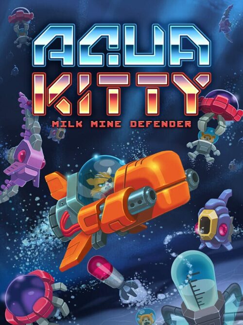 Cover for Aqua Kitty - Milk Mine Defender.