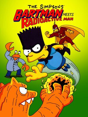 Cover for The Simpsons: Bartman Meets Radioactive Man.