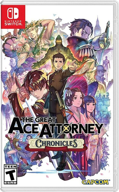 Cover for The Great Ace Attorney Chronicles .