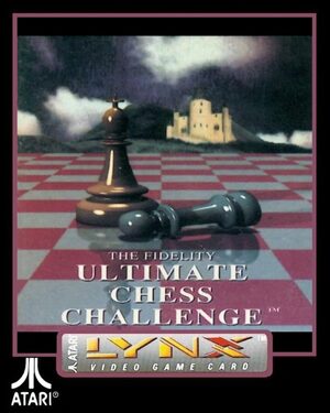 Cover for The Fidelity Ultimate Chess Challenge.