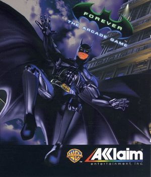 Cover for Batman Forever: The Arcade Game.