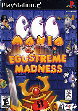 Cover for Egg Mania: Eggstreme Madness.