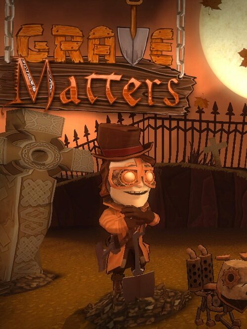 Cover for Grave Matters.