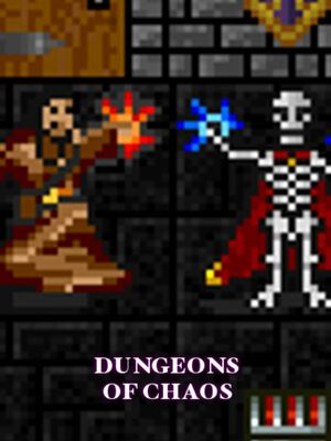 Cover for DUNGEONS OF CHAOS.