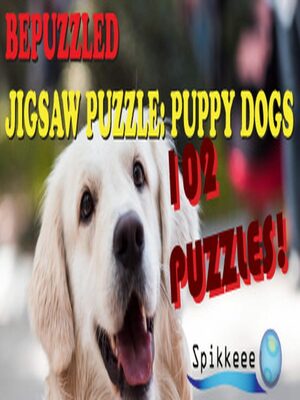 Cover for Bepuzzled Puppy Dog Jigsaw Puzzle.