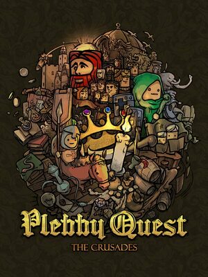 Cover for Plebby Quest: The Crusades.