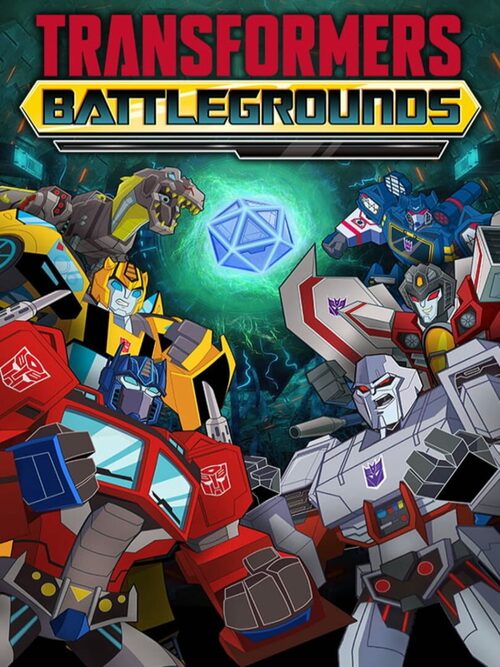 Cover for Transformers: Battlegrounds.