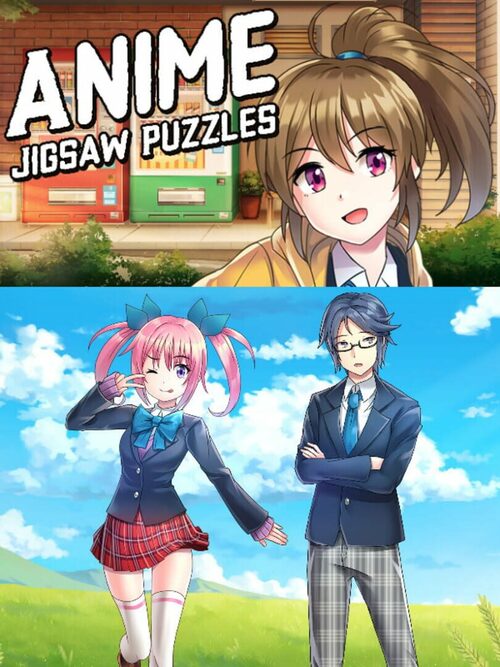Cover for Anime Jigsaw Puzzles.