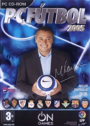 Cover for PC Futbol 2005.