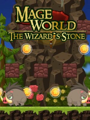 Cover for Mage World - The Wizard's Stone.