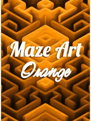 Cover for Maze Art: Orange.