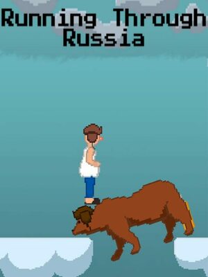 Cover for Running Through Russia.