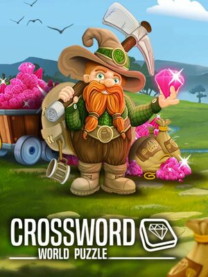 Cover for Crossword World Puzzle.