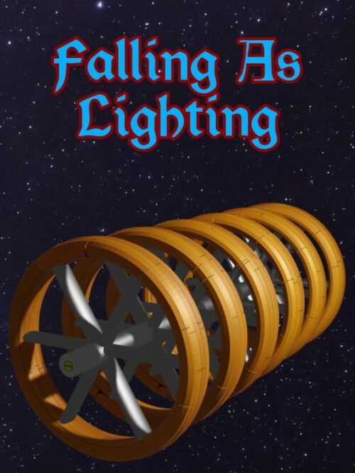Cover for Falling As Lightning.