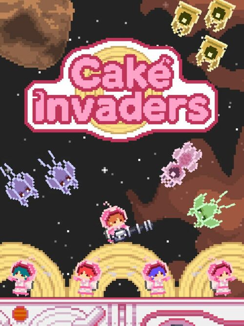 Cover for Cake Invaders.