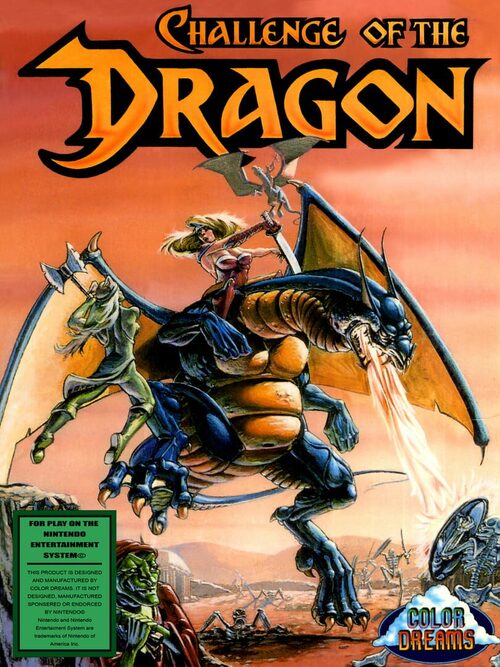Cover for Challenge of the Dragon.