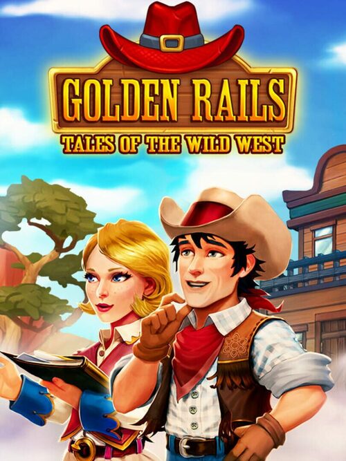 Cover for Golden Rails: Tales of the Wild West.