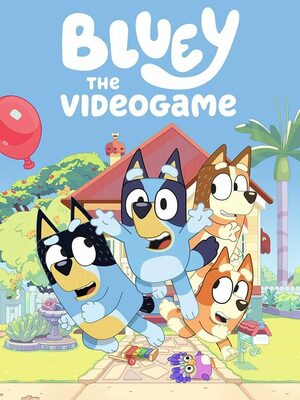 Cover for Bluey: The Videogame.