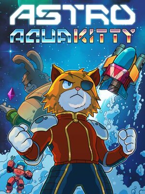 Cover for Astro Aqua Kitty.