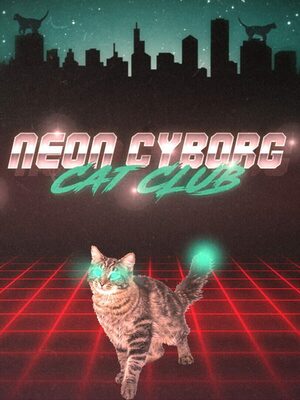 Cover for Neon Cyborg Cat Club.