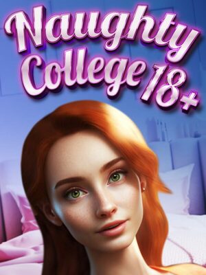 Cover for Naughty College 18+.