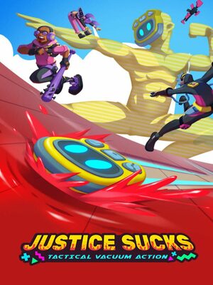 Cover for JUSTICE SUCKS: Tactical Vacuum Action.