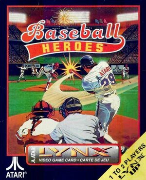 Cover for Baseball Heroes.