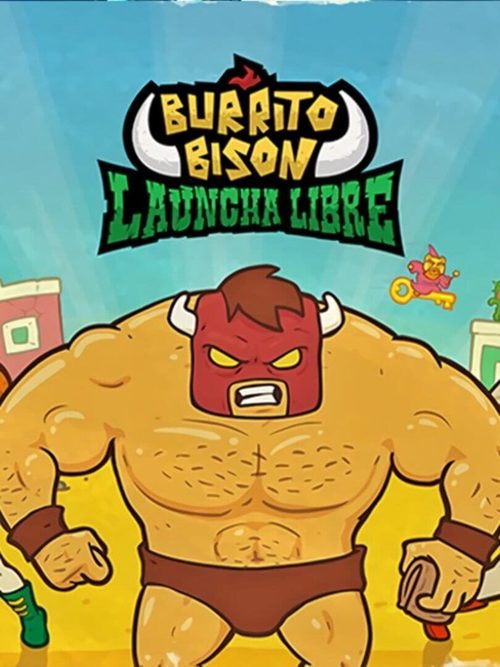 Cover for Burrito Bison: Launcha Libre.