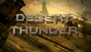Cover for Strike Force: Desert Thunder.