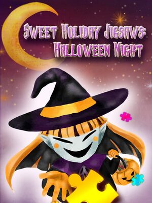 Cover for Sweet Holiday Jigsaws: Halloween Night.