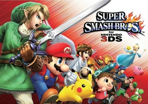 Cover for Super Smash Bros. for Nintendo 3DS.