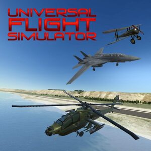 Cover for Universal Flight Simulator.