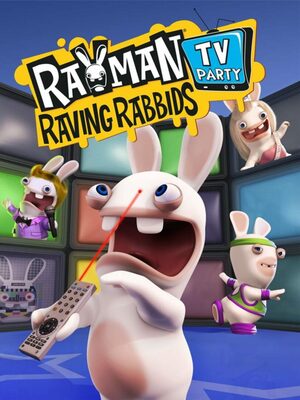 Cover for Rayman Raving Rabbids: TV Party.