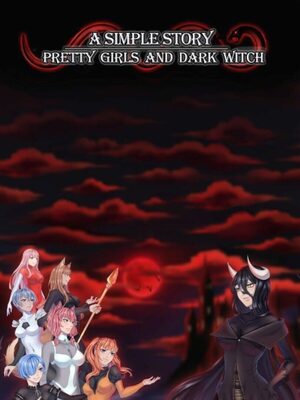 Cover for Pretty Girls and Dark Witch. A simple story.