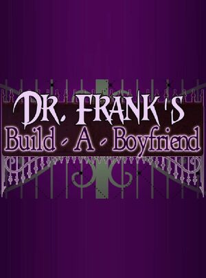 Cover for Dr. Frank's Build a Boyfriend.