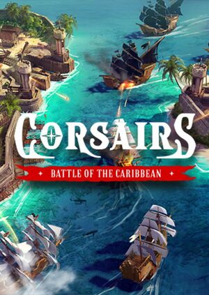 Cover for Corsairs: Battle of the Caribbean.