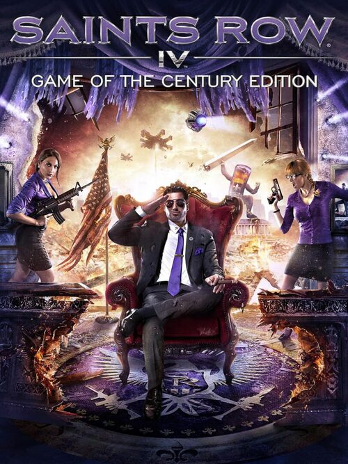 Cover for Saints Row IV: Game of the Century Edition.