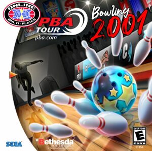 Cover for PBA Tour Bowling 2001.