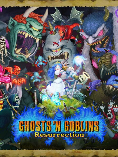 Cover for Ghosts 'n Goblins Resurrection.