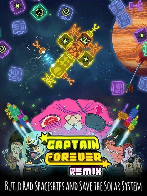 Cover for Captain Forever Remix.