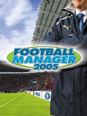 Cover for Football Manager 2005.