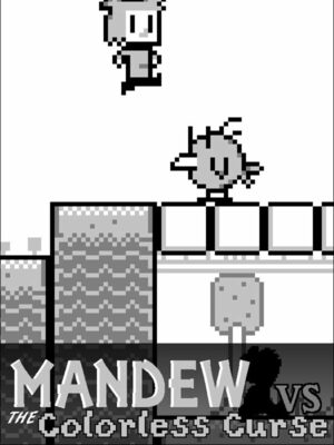 Cover for Mandew vs the Colorless Curse.