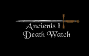 Cover for Ancients 1: Deathwatch.