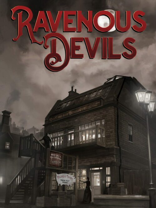 Cover for Ravenous Devils.