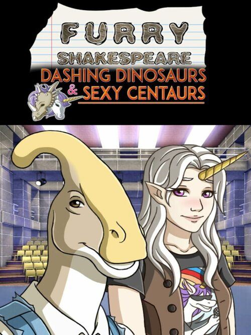 Cover for Furry Shakespeare: Dashing Dinosaurs & Sexy Centaurs.