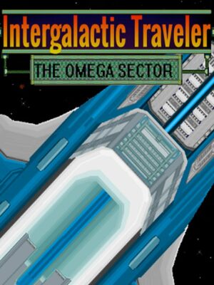 Cover for Intergalactic traveler: The Omega Sector.